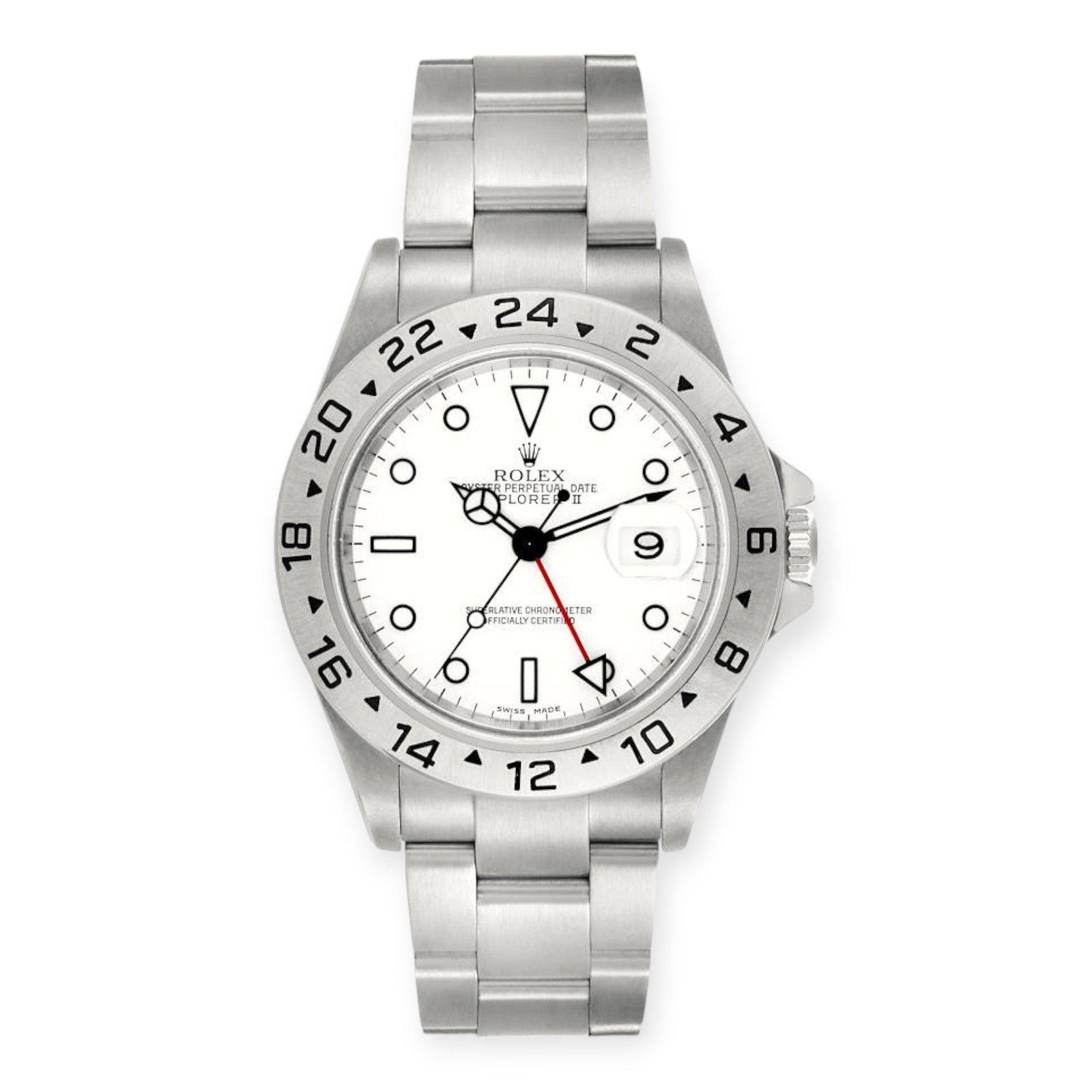 Pre-Owned-Rolex-Explorer-II-16570-Polar-White-Dial-Steel-Mens-Watch-JD-Watches-NY.jpg Rolex Explorer II 16570 Polar White Dial Steel Mens Watch - 图片 1