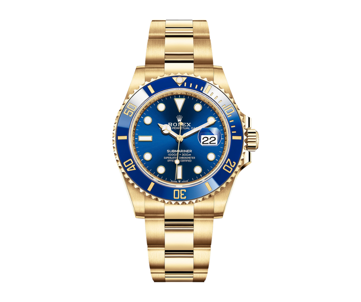 Pre-Owned-Rolex-Submariner-Date-18k-Yellow-Gold-with-Blue-Dial-and-Blue-Ceramic-Bezel-Ref_-126618LB-JD-Watches-NY.png Rolex Submariner Date – 18k Yellow Gold with Blue Dial and Blue Ceramic Bezel Ref. 126618LB - 图片 1