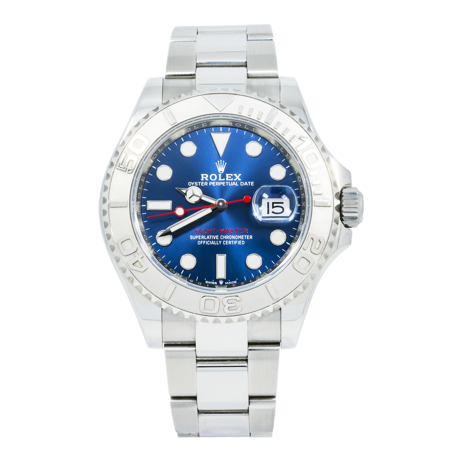 Pre-Owned-Rolex-Yacht-Master-126622-40mm-Steel-Platinum-Blue-Dial-Oyster-Bracelet-Mens-Watch-Year-2018-2020-JD-Watches-NY.png Rolex Yacht-Master 126622 40mm Steel & Platinum Blue Dial Oyster Bracelet Men’s Watch (Year 2018-2020) - 图片 1