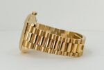Rolex Day-Date 41 Yellow Gold Champagne Diamond Dial & Fluted Bezel President Bracelet - 218238 - 图片 6